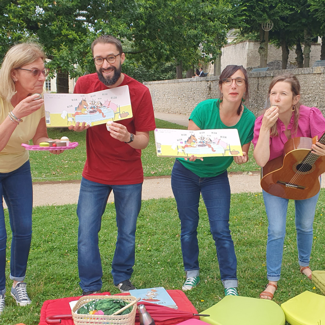 Des Lyres d'été : lectures en plein air pour les tout-petits | 