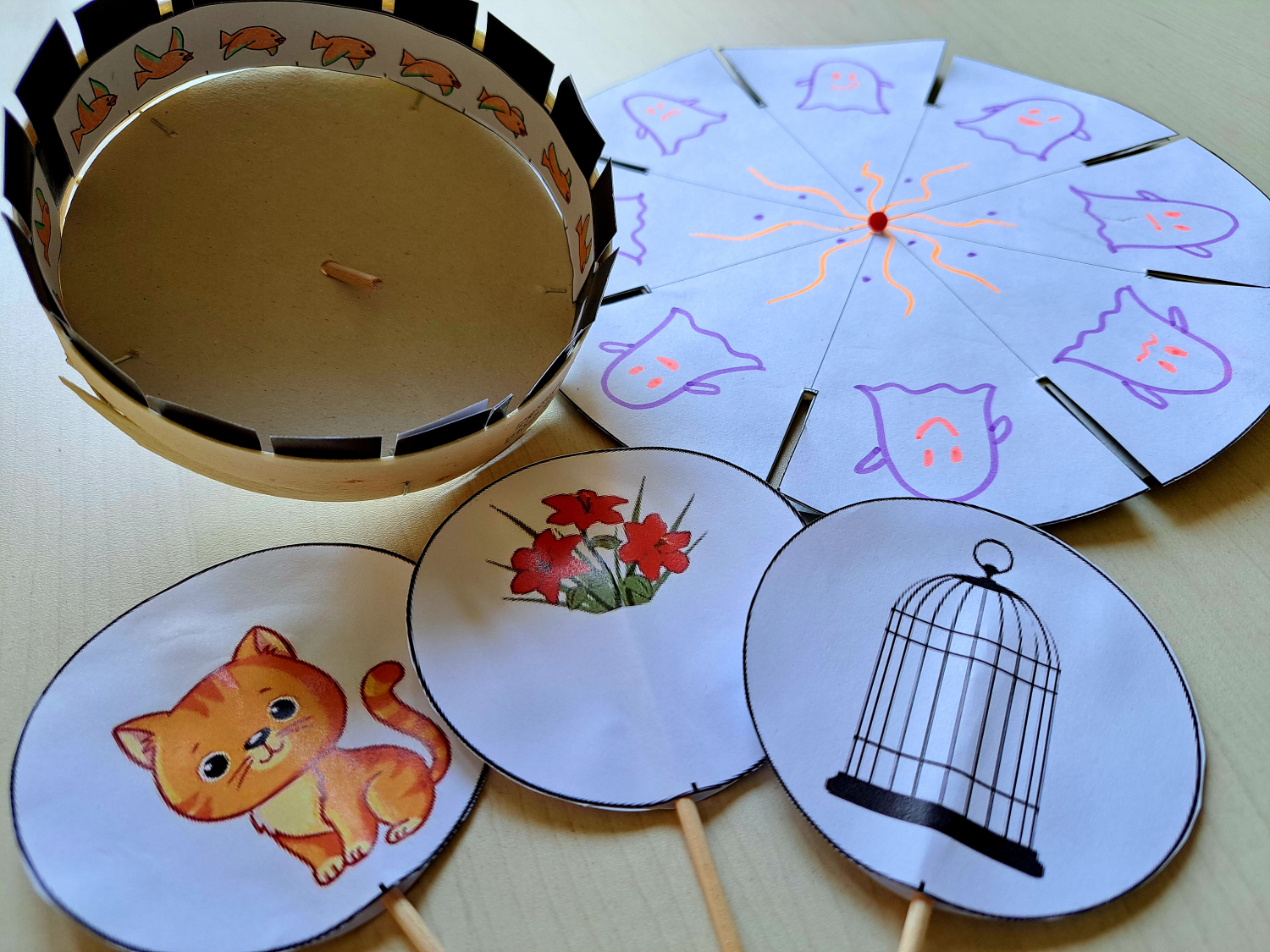 Atelier : création de jouets optiques | 