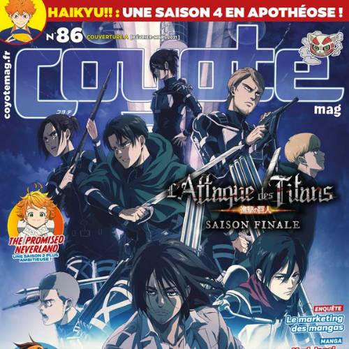 Coyote mag (revue) : Manga - Anime - Musique - Cinéma - Asian culture - Jeu vidéo | Maksymowicz, Thomas. Directeur de publication