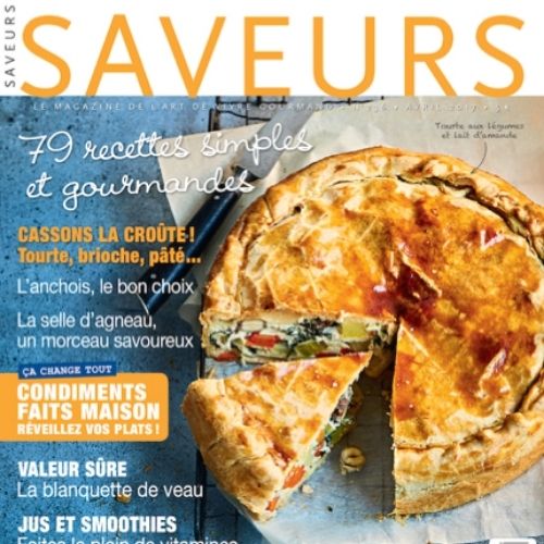 Saveurs (revue) : le magazine de l'art de vivre gourmand | 