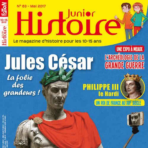Histoire Junior (revue) : le magazine d'histoire pour les 10-15 ans | Faton, Louis. Directeur de publication