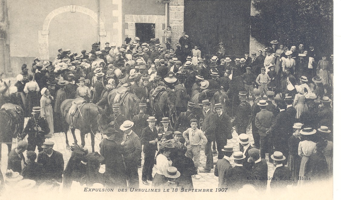 Expulsion des Ursulines, octobre 1907