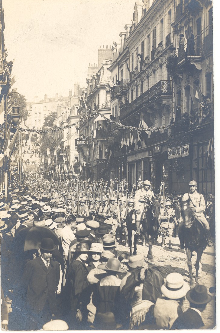 Retour du 113e régiment d'infanterie, septembre 1919