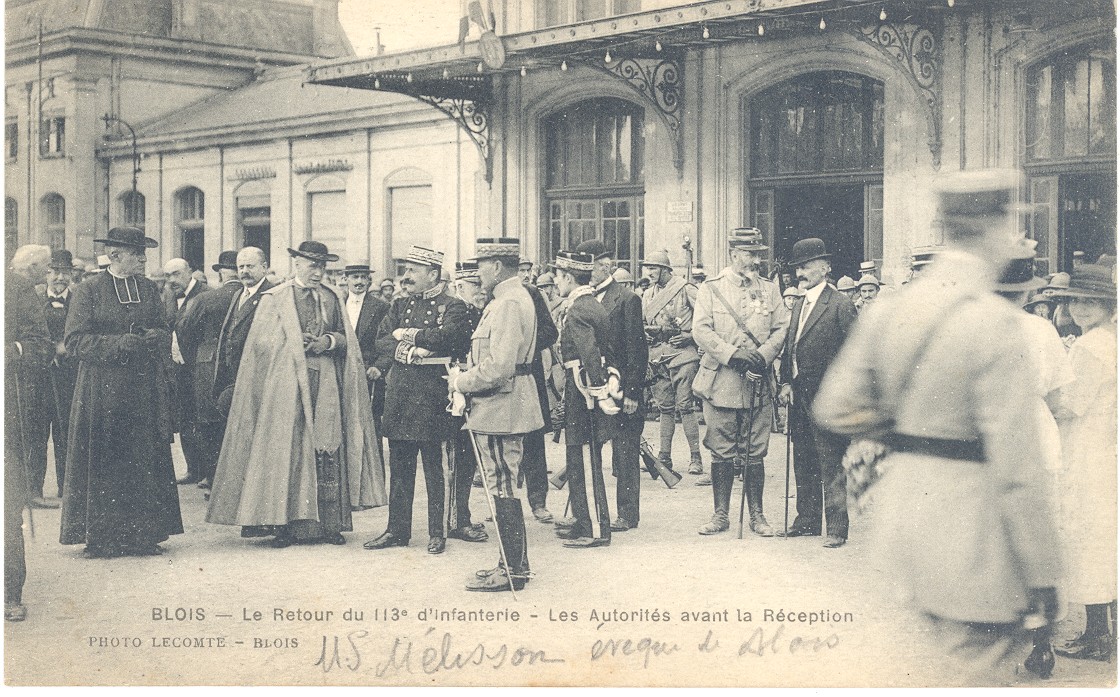 Retour du 113e régiment d'infanterie, septembre 1919