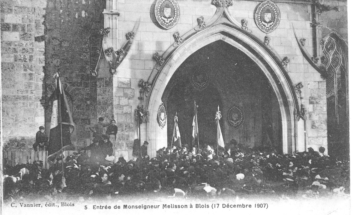 Entrée de Mgr Mélisson, décembre 1907