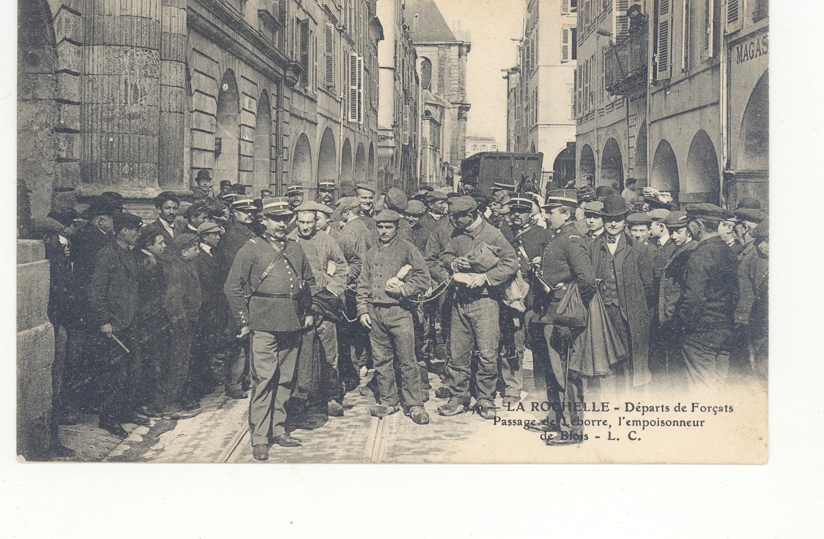 Passage de Leborre, l'empoisonneur de Blois, à la Rochelle, 1908