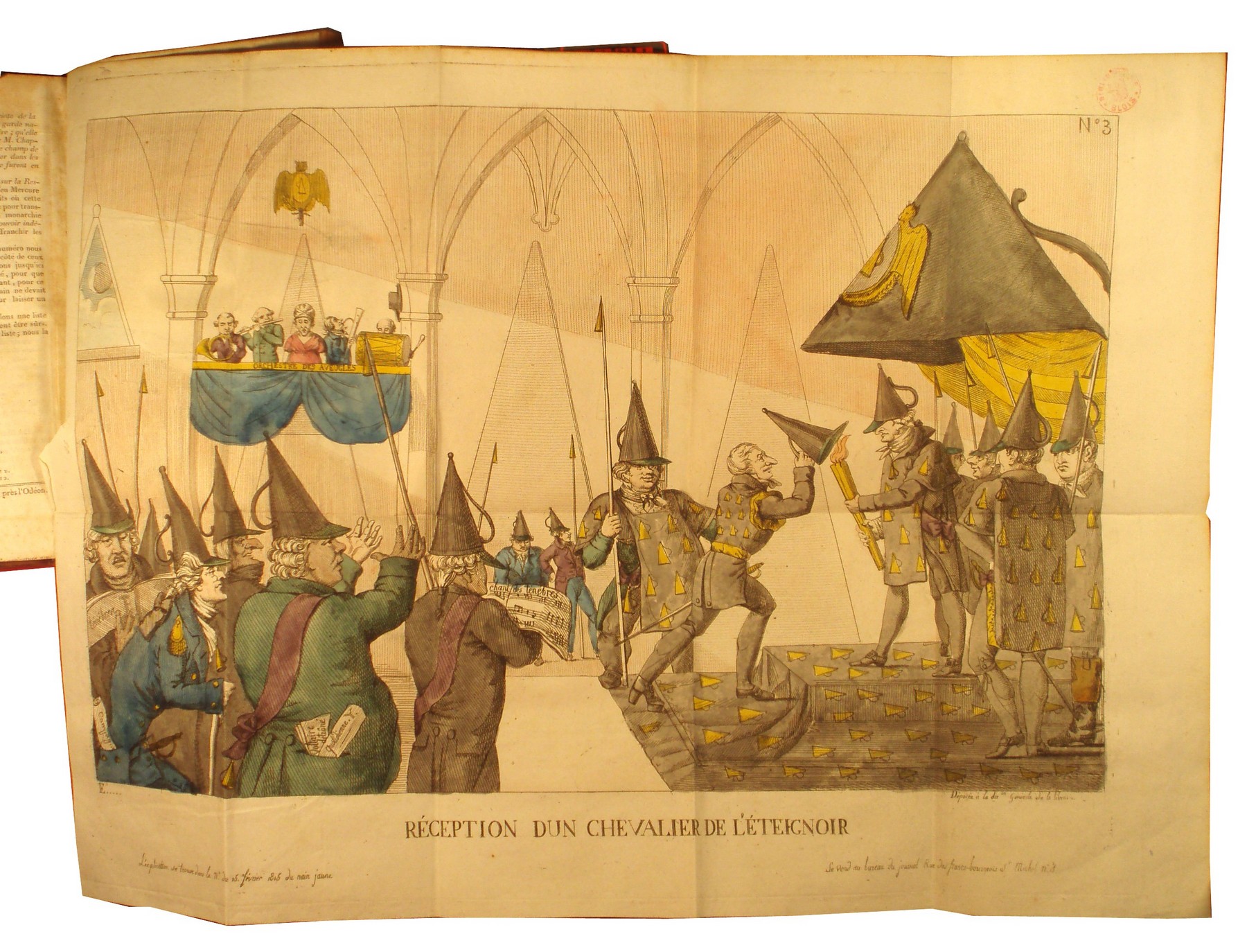Le Nain jaune, journal des arts, 1814-1815. cote P 4