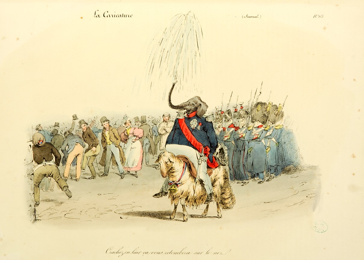 La Caricature 1830-1831. Cote MVP 156
