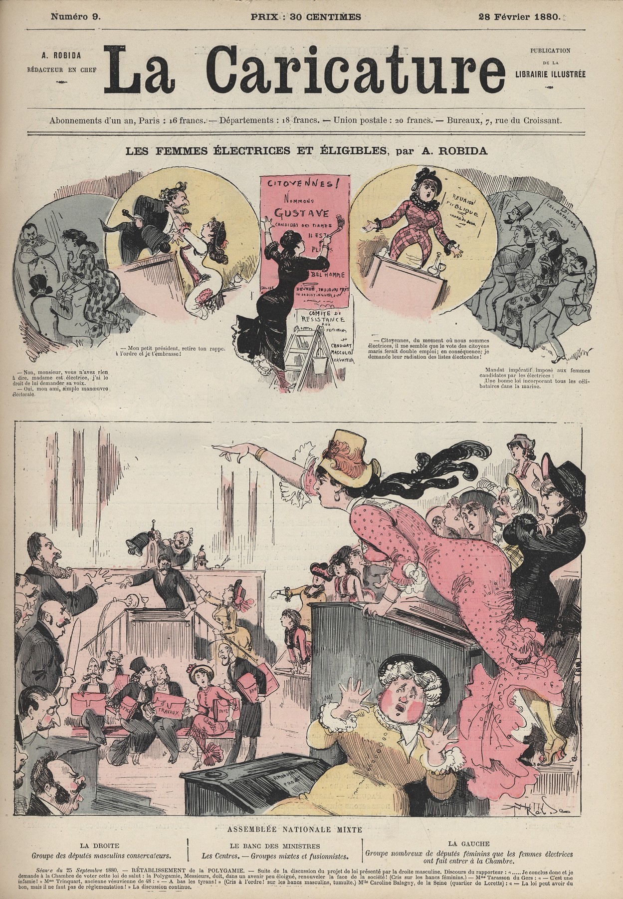 La Caricature, 1880-1890. Cote MVP 29