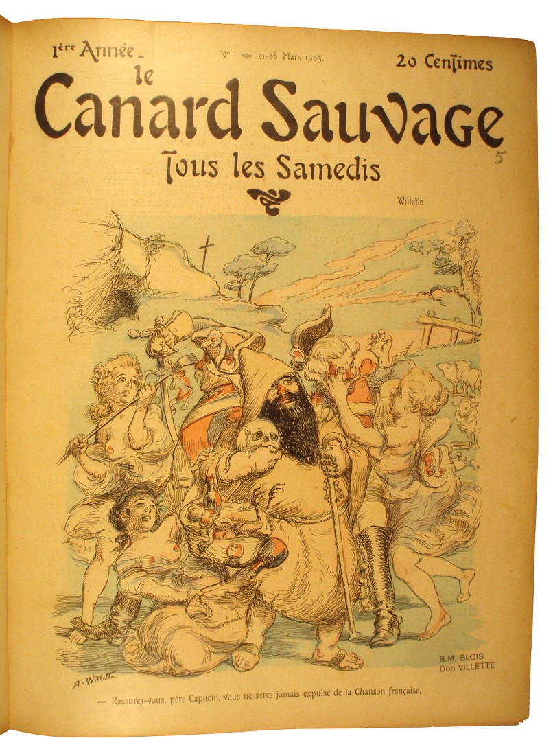 Le Canard sauvage, 1903. Cote MVP 99
