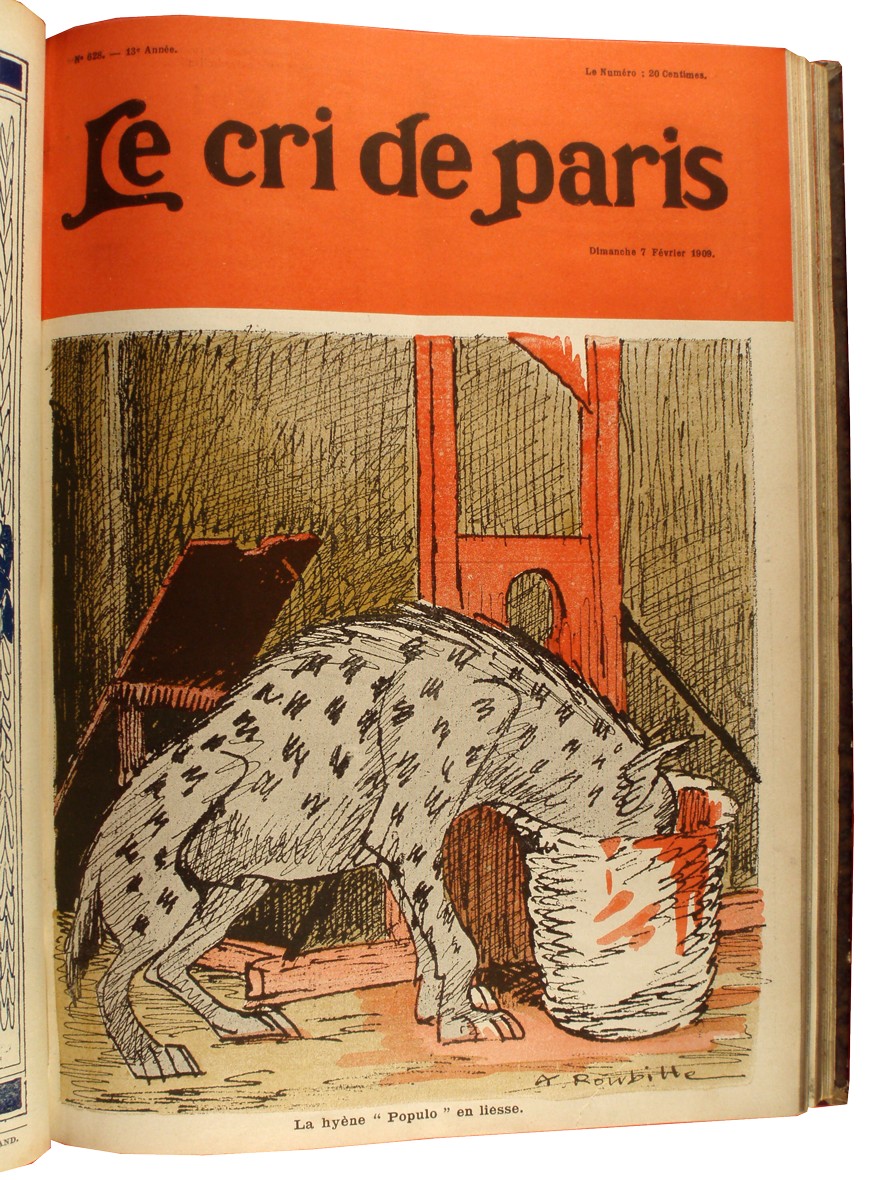 Le Cri de Paris, 1909-1912. Cote MVP 157