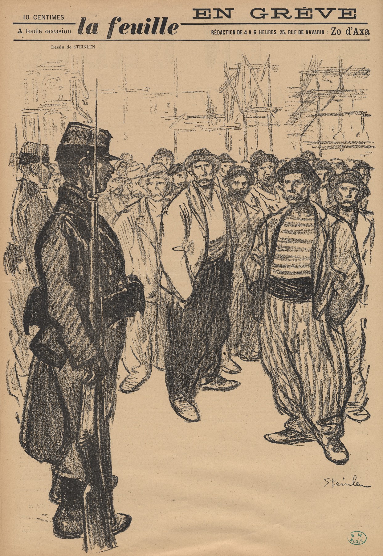 La Feuille, 1897-1899. Cote MVP 152