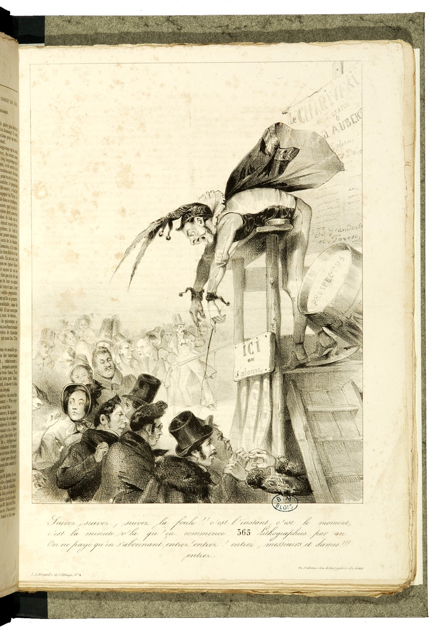 Le Charivari, 1832-1895. Cote MVP 145