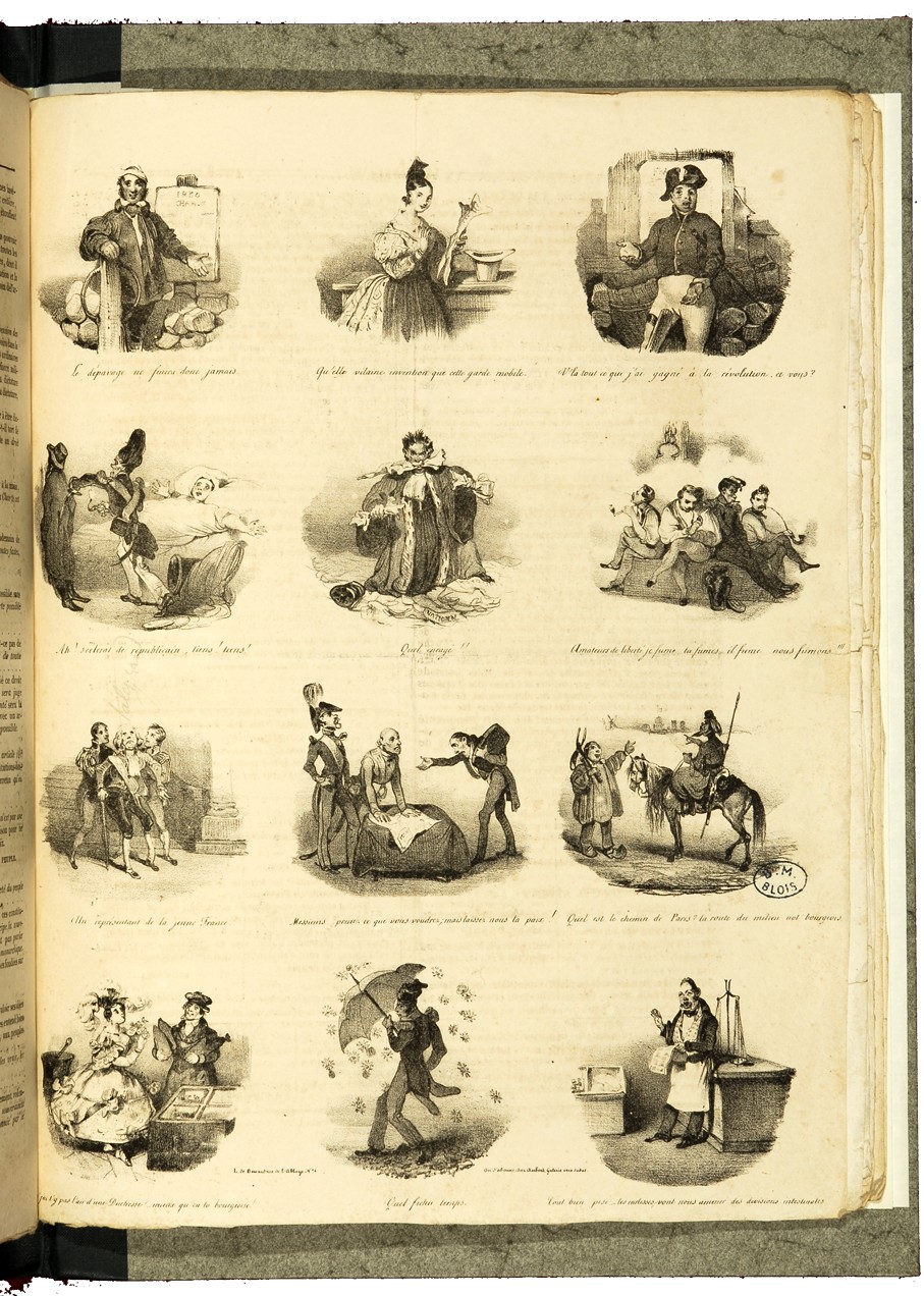 Le Charivari, 1832-1895. Cote MVP 145