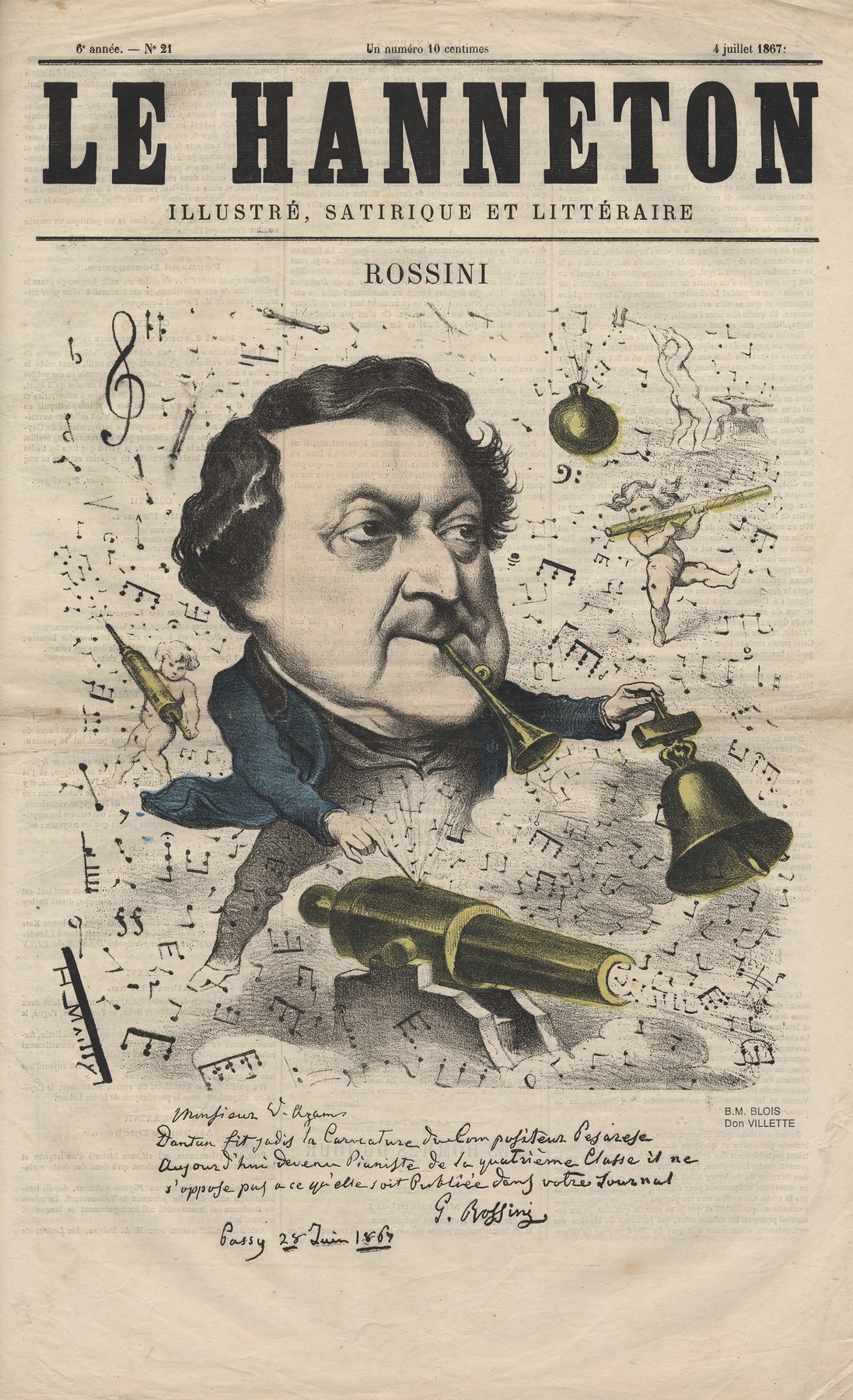 Le Hanneton, 1867-1868. Cot MVP 95