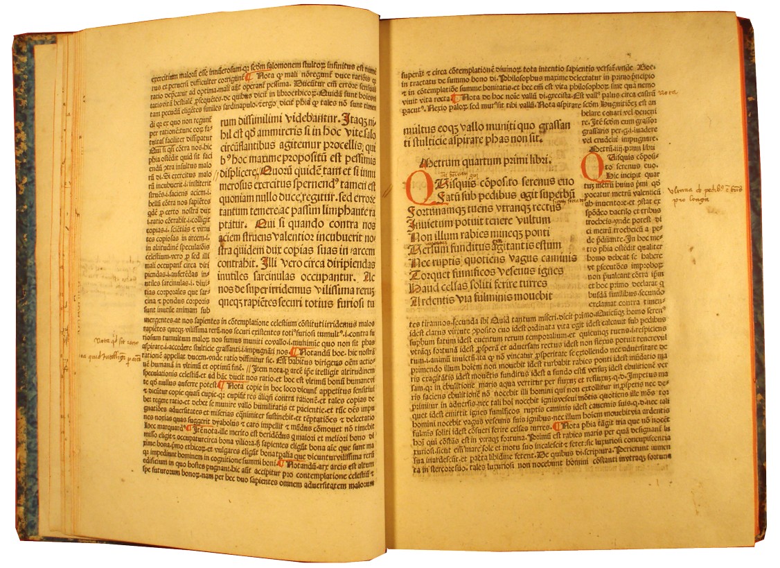 Thomas d'Aquin - Quaestiones de duodecim quodlibet - Venezia : Annibale Fossi et Marin Sarrazin pour Francezsco de' Madi, 31 V 1486 - Cote I 23