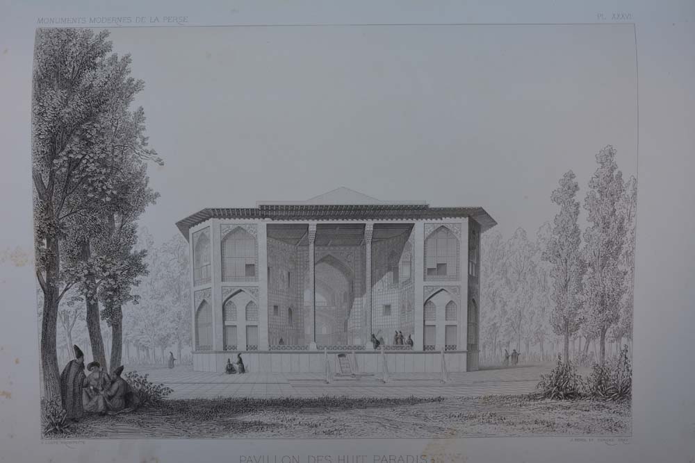 Pascal Costes, Monuments modernes de la Perse, 1867
