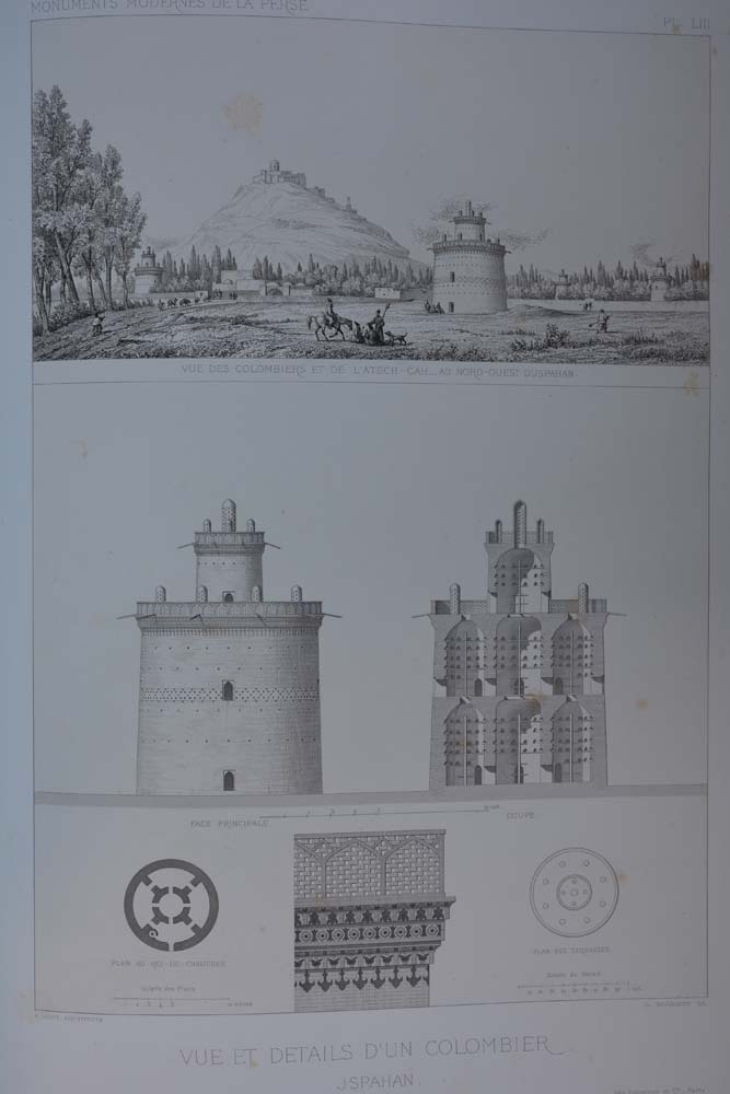 Pascal Costes, Monuments modernes de la Perse, 1867