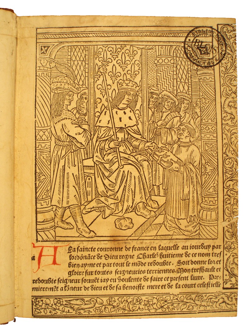 Honoré Bonnet - L'Arbre des batailles - Paris : Antoine Vérard, 8 VI 1493 - Cote I 26