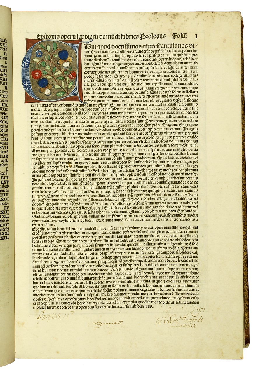 Hartmann Schedel - Liber chronicarum - Nürnberg : Anton Koberger pour Sebald Schreyer et Sebastian Kammermeister, 12 VII 1493 - Cote I 27