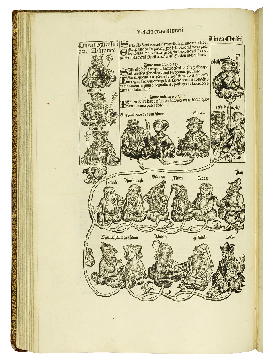 Hartmann Schedel - Liber chronicarum - Nürnberg : Anton Koberger pour Sebald Schreyer et Sebastian Kammermeister, 12 VII 1493 - Cote I 27