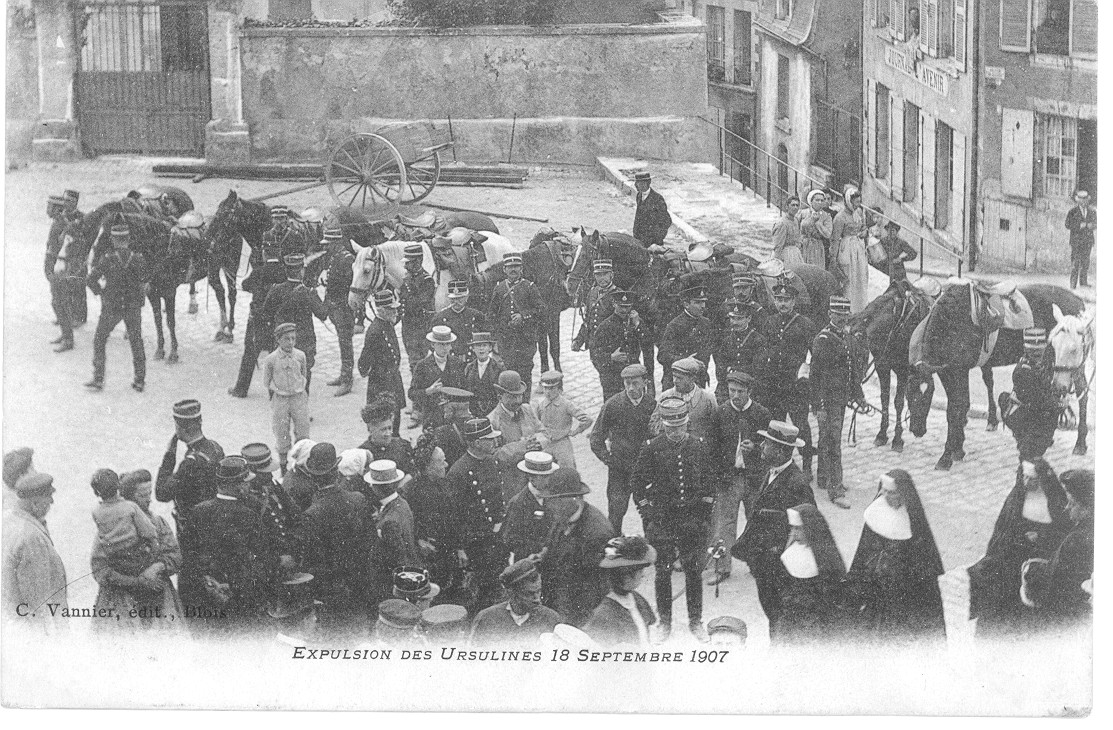 Expulsion des Ursulines, octobre 1907