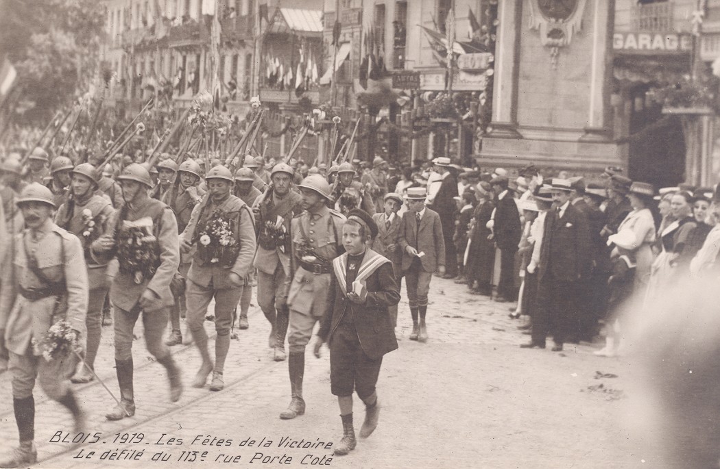 Retour du 113e régiment d'infanterie, septembre 1919