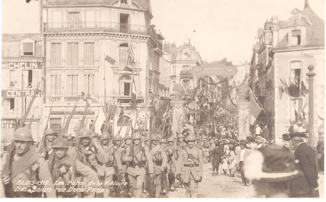 Retour du 113e régiment d'infanterie, septembre 1919