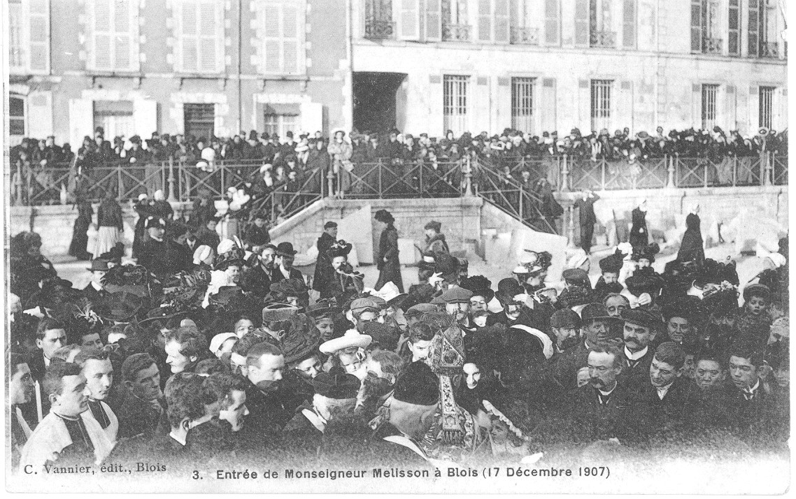 Entrée de Mgr Mélisson, décembre 1907