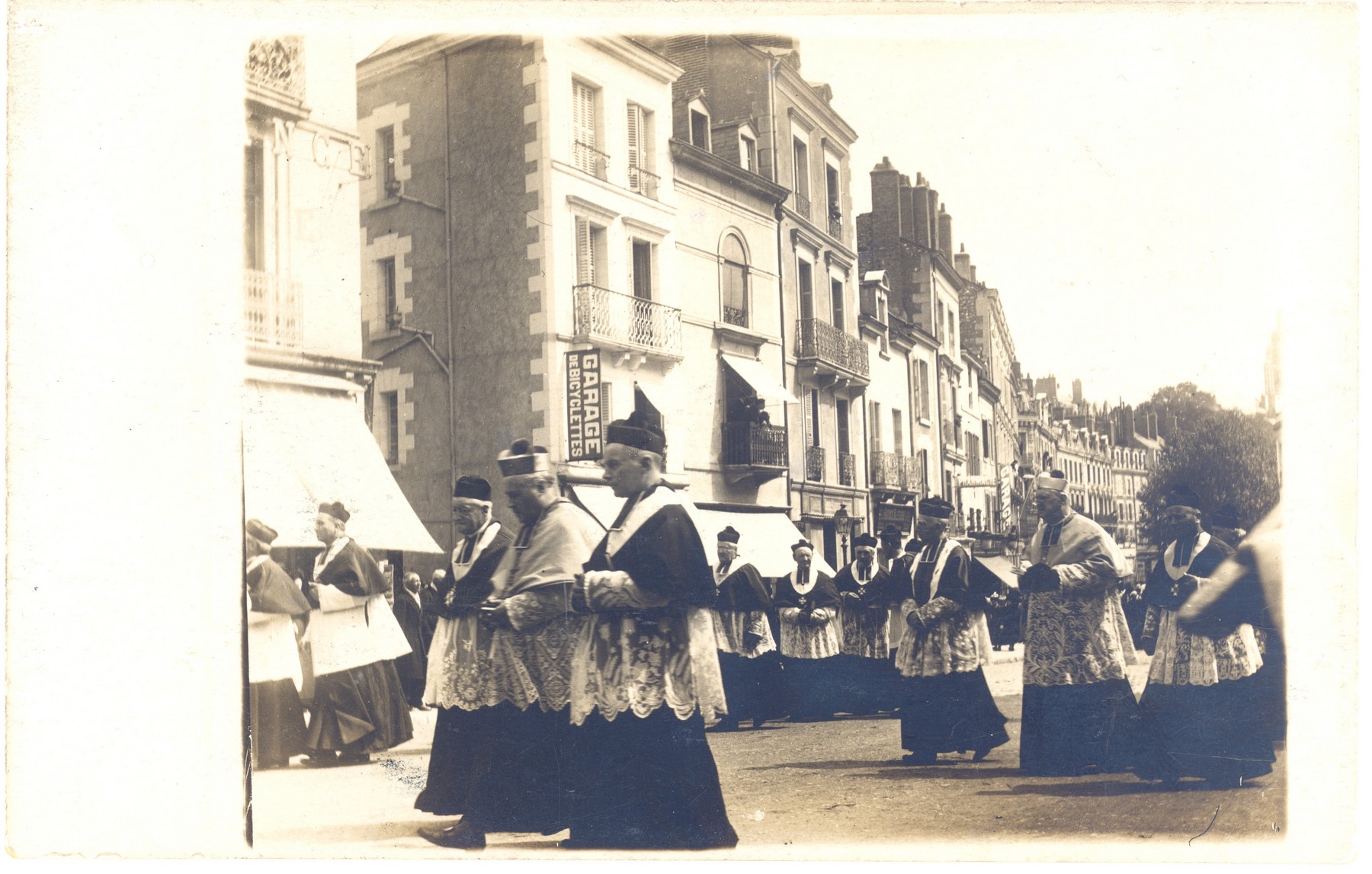 Funérailles de Mgr Laborde, 23 mai 1907