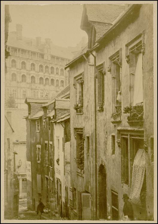 Séraphin Médéric Mieusement, Blois, rue Chemonton, vers 1886