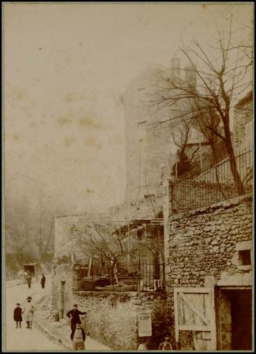 Séraphin Médéric Mieusement, la rue Gallois à Blois en 1887