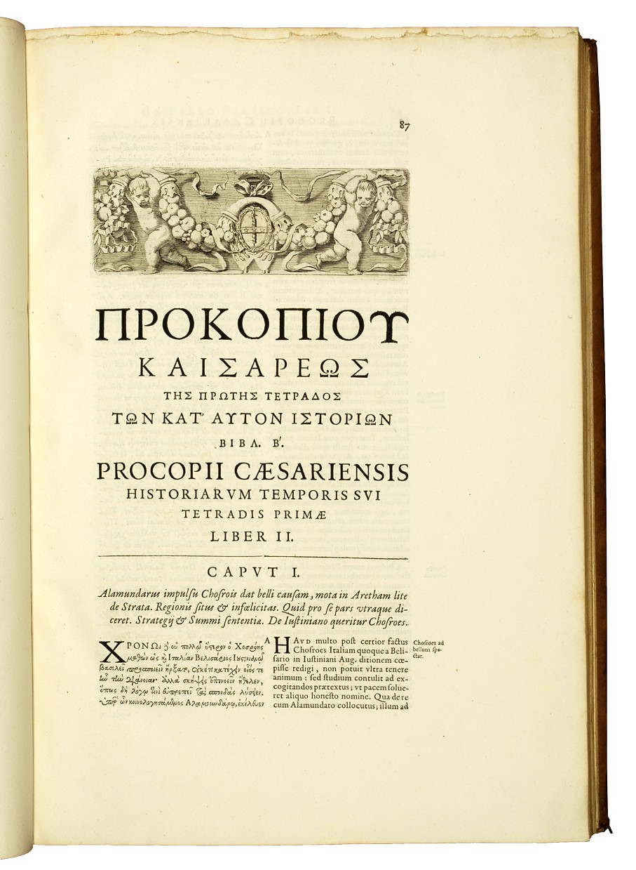Procope de Césarée, Historiarum sive temporis, 1662