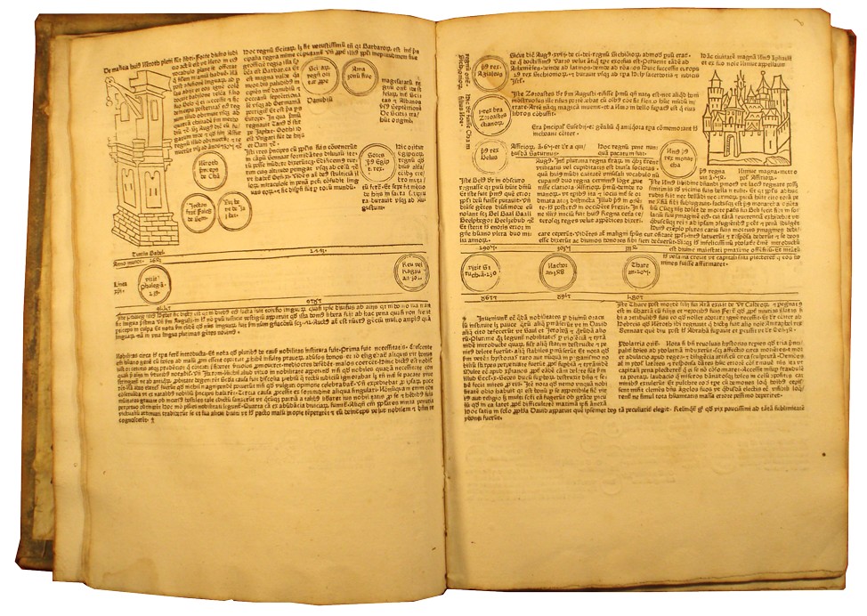 Werner Rollewinck - Fasciculus temporum - (Speyer) : Peter Drach, VIII kal. decembris 1477 - Cote I 16