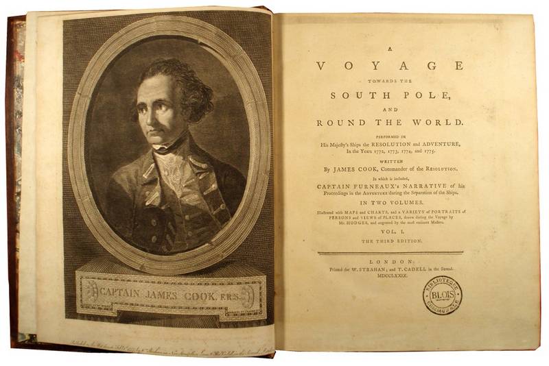 James Cook, A voyage to the south pole, 1779