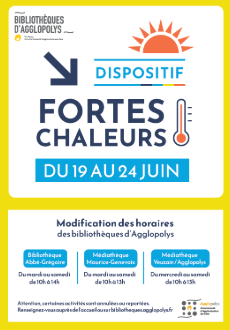 Adaptation des horaires en période de fortes chaleurs